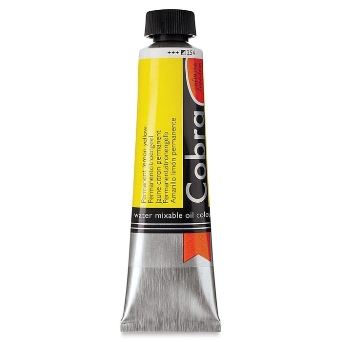 COBRA OILS COBRA 40ml 254 Permanent Lemon Yellow Cobra Oils