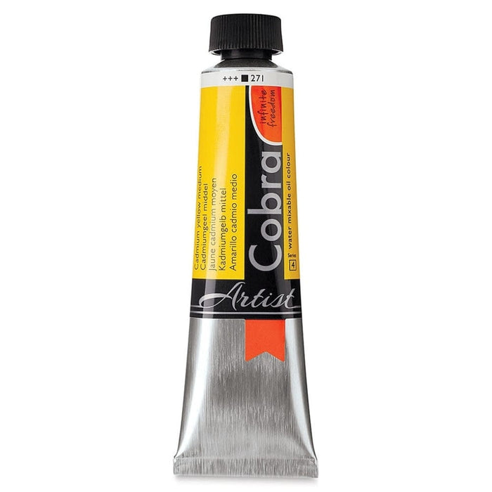 COBRA OILS COBRA 271 Cadmium Yellow Medium Cobra Oils 40ml