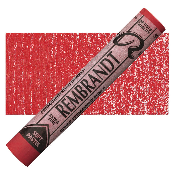REMBRANDT SOFT PASTELS REMBRANDT 371.5 - Rem.Past.Permanent Red Dp.5