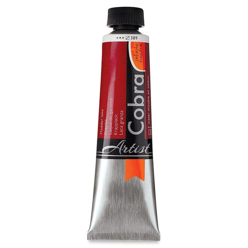 COBRA OILS COBRA 40ml 389 Madder Lake Cobra Oils