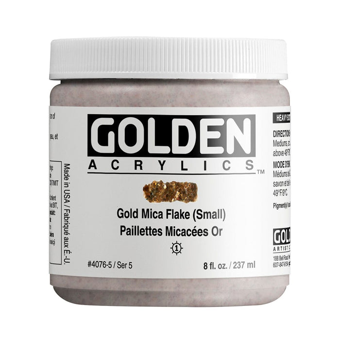 Golden HEAVY BODY Pearl Mica Flake Small