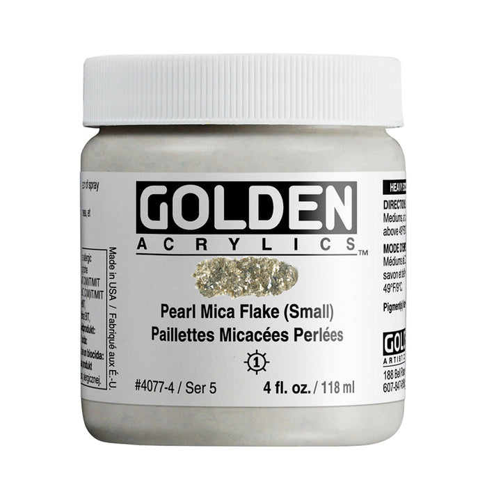 Golden HEAVY BODY Pearl Mica Flake Small