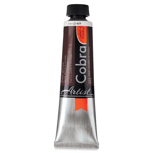 COBRA OILS COBRA 40ml 409 Burnt Umber Cobra Oils