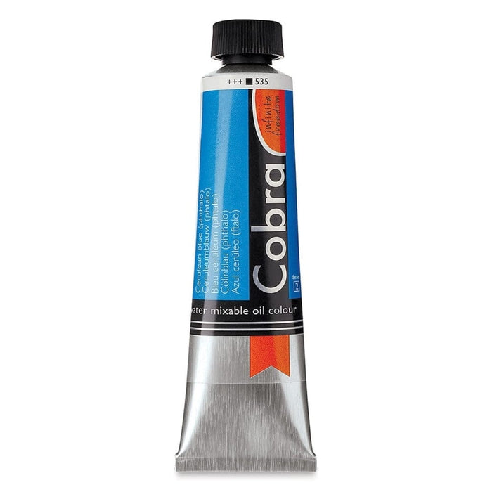 COBRA OILS COBRA 535 Cerulean Blue Phthalo Cobra Oils 40ml
