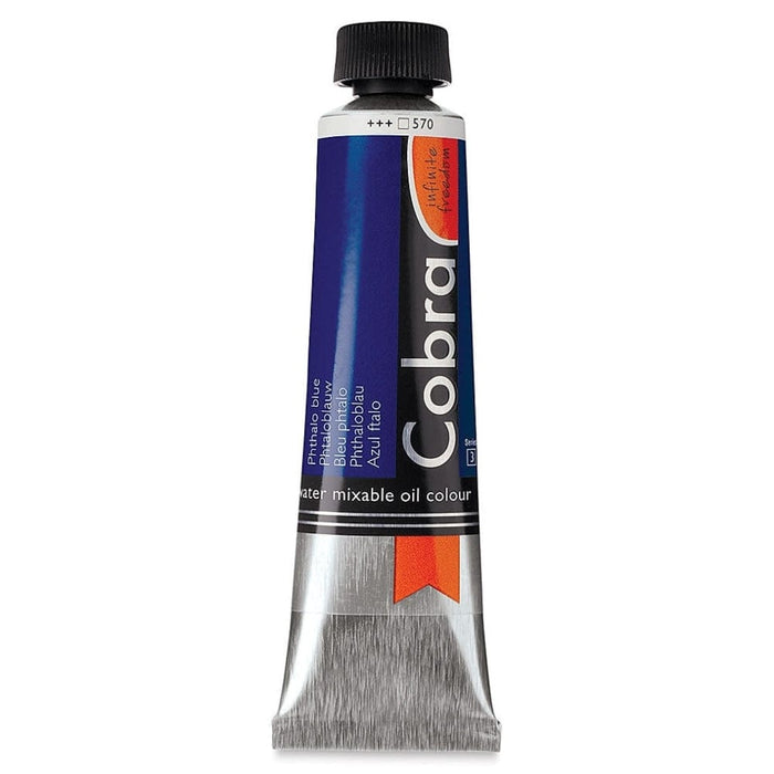 COBRA OILS COBRA 40ml 570 Phthalo Blue Cobra Oils