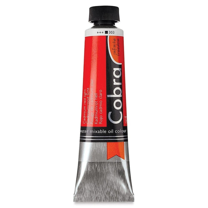 303 Cadmium Red Light Cobra Oils 40ml