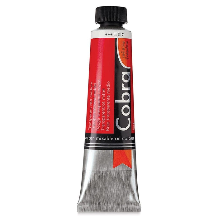317 Transparent Red Medium Cobra Oils 40ml