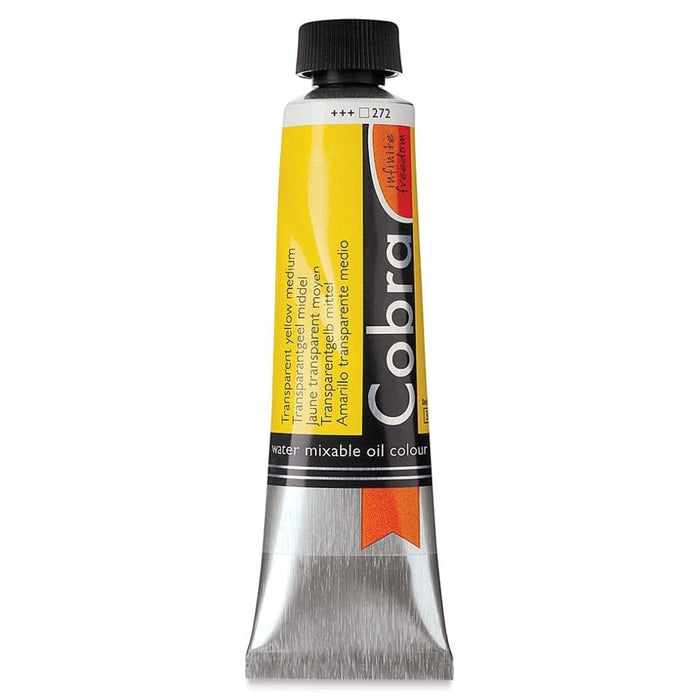 272 Transparent Yellow Medium Cobra Oils 40ml