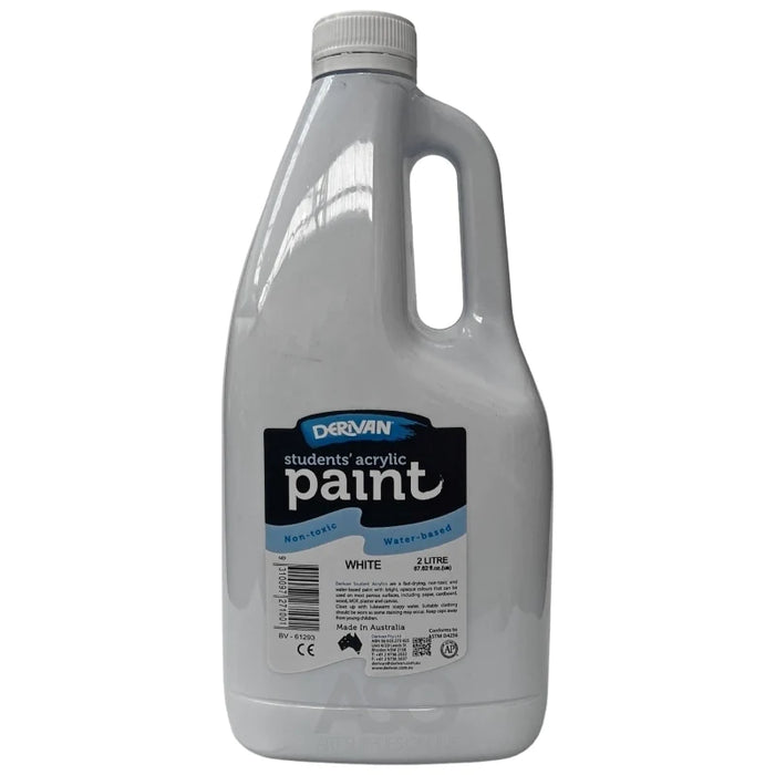 Derivan Student Acrylic 2 Litre - Art Supplies Online