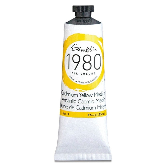 Cadmium Yellow Medium Gamblin 1980