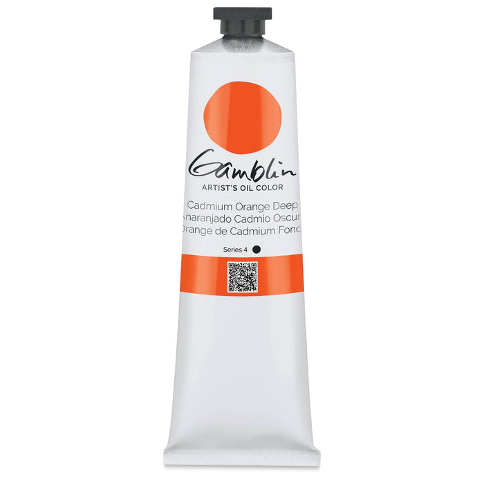 Cadmium Orange Deep Gamblin Oil