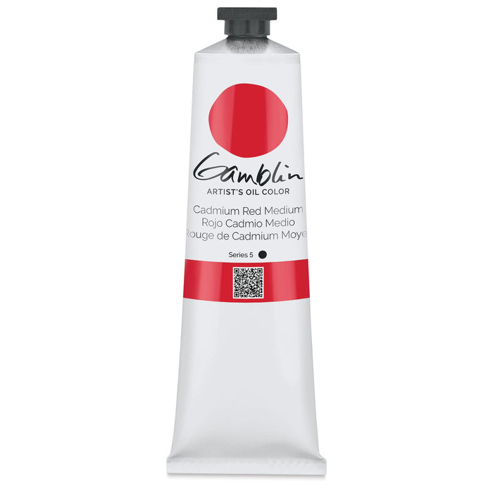 Cadmium Red Medium Gamblin Oil