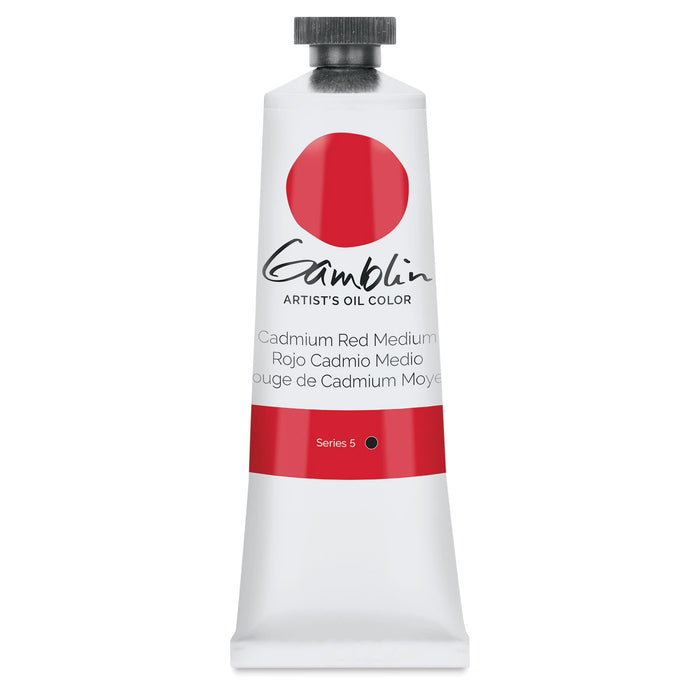 Cadmium Red Medium Gamblin Oil