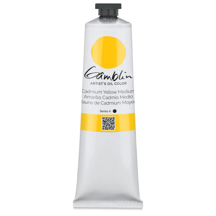 Cadmium Yellow Medium Gamblin Oil