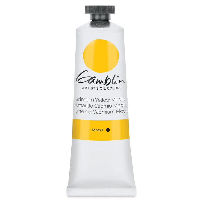 Cadmium Yellow Medium Gamblin Oil