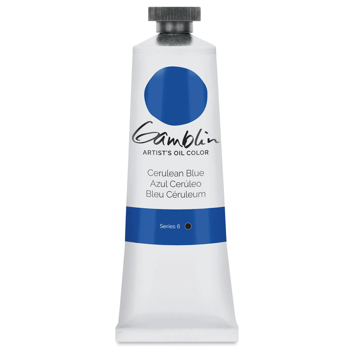 Cerulean Blue Gamblin Oil