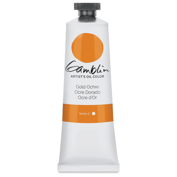 Gold Ochre Gamblin Oil