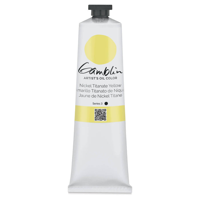 Nickel Titanate Yellow Gamblin Oil