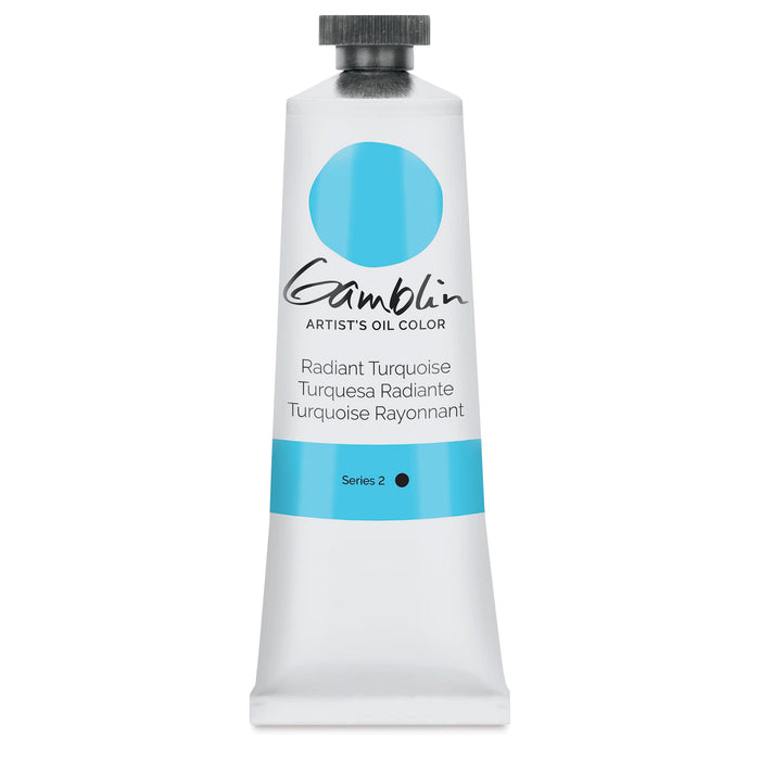 Radiant Turquoise Gamblin Oil
