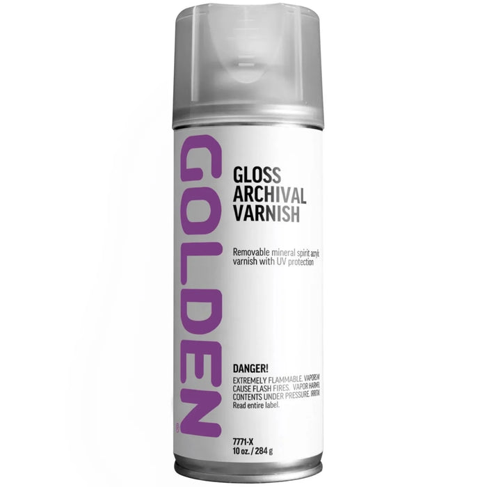 Golden MSA Gloss Spray Varnish 400ml