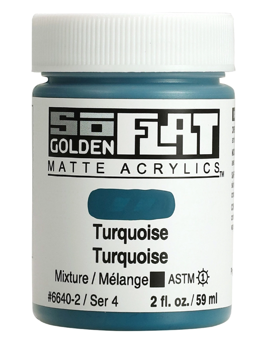 Golden SoFLAT Turquoise