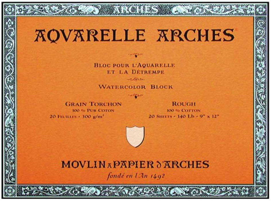 ARCHES BLOCKS ARCHES 300gsm / Rough / 23x31cm Arches Watercolour Blocks