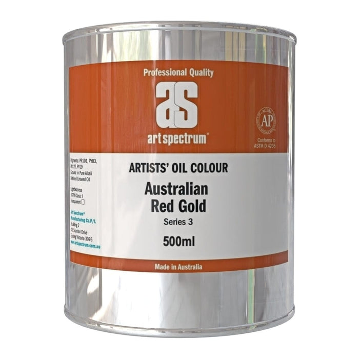 ART SPECTRUM OILS ART SPECTRUM 500ml Art Spectrum Australian Red Gold