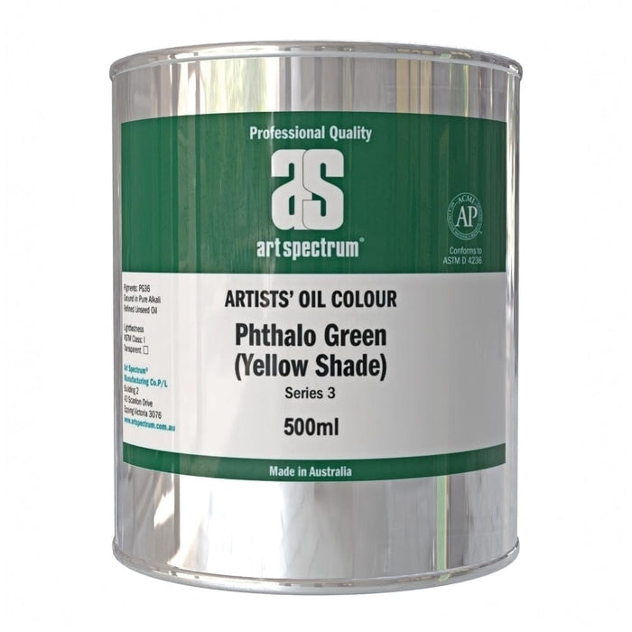 ART SPECTRUM OILS ART SPECTRUM 500ml Art Spectrum Phthalo Green ( Yellow Shade )