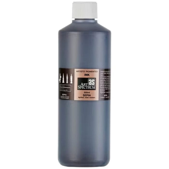 ART SPECTRUM INKS ART SPECTRUM Sepia Art Spectrum Pigmented Inks 500ml