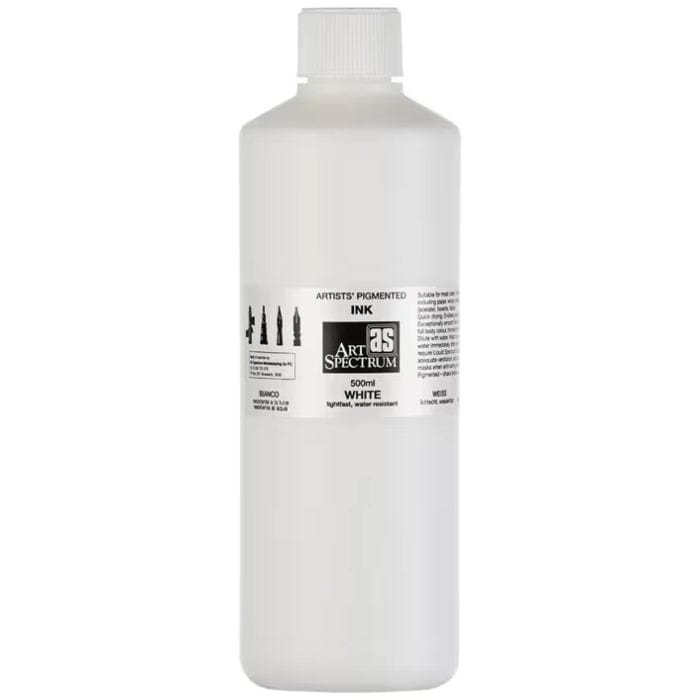ART SPECTRUM INKS ART SPECTRUM White Art Spectrum Pigmented Inks 500ml