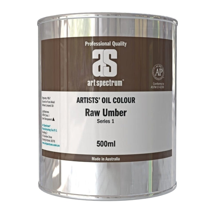 ART SPECTRUM OILS ART SPECTRUM 500ml Art Spectrum Raw Umber