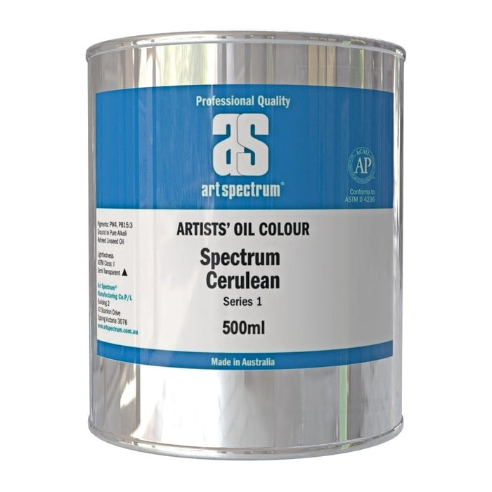 ART SPECTRUM OILS ART SPECTRUM 500ml Art Spectrum - Spectrum Cerulean