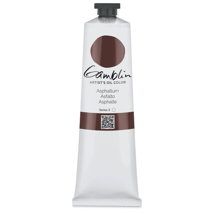GAMBLIN ARTIST OILS GAMBLIN 150ml Asphaltum Gamblin Oil