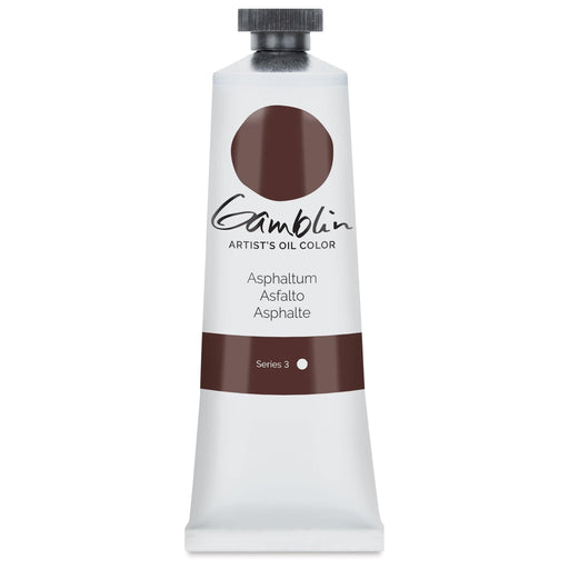 GAMBLIN ARTIST OILS GAMBLIN 37ml Asphaltum Gamblin Oil