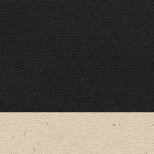 ALESANDRO CANVAS Cotton AUS 12oz Cotton Black Primed 10m Canvas Roll