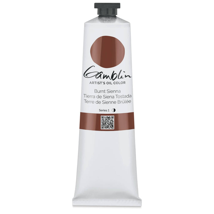 GAMBLIN ARTIST OILS GAMBLIN 150ml Burnt Sienna Gamblin Oil