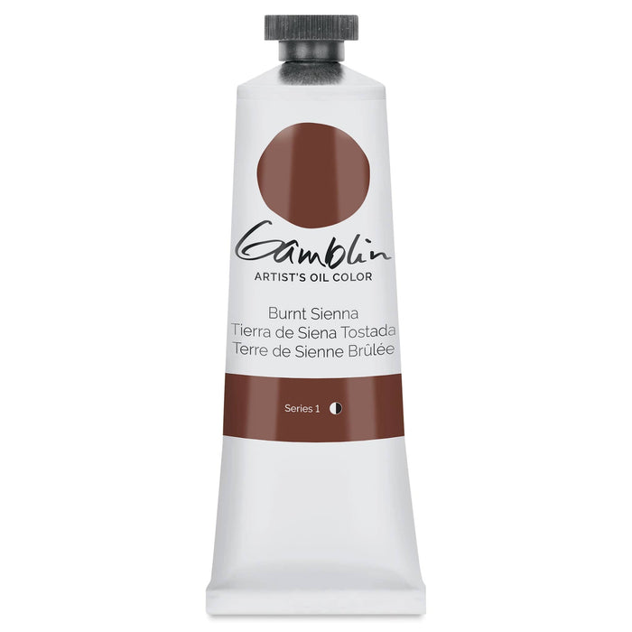 GAMBLIN ARTIST OILS GAMBLIN 37ml Burnt Sienna Gamblin Oil