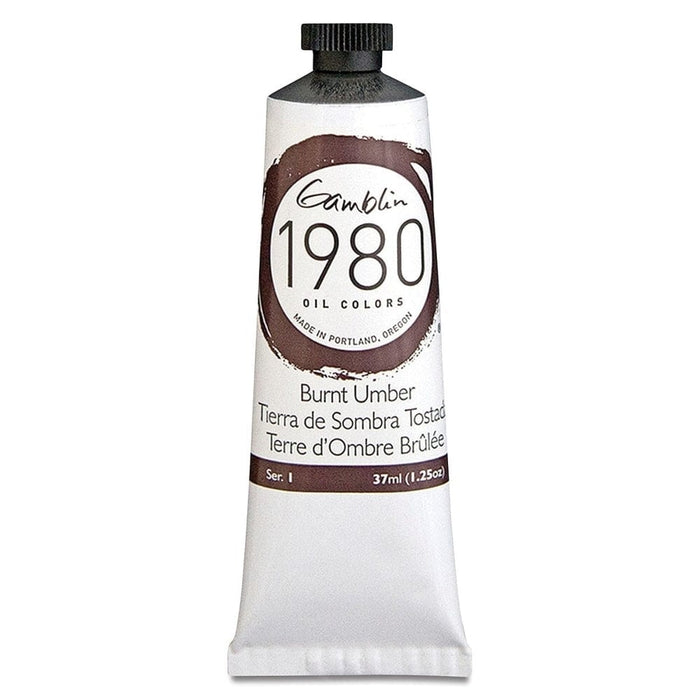 GAMBLIN 1980 GAMBLIN 37ml Burnt Umber Gamblin 1980