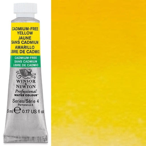 WINSOR & NEWTON WATERCOLOURS WINSOR & NEWTON Cadmium Free Yellow Winsor & Newton Watercolours 5ml