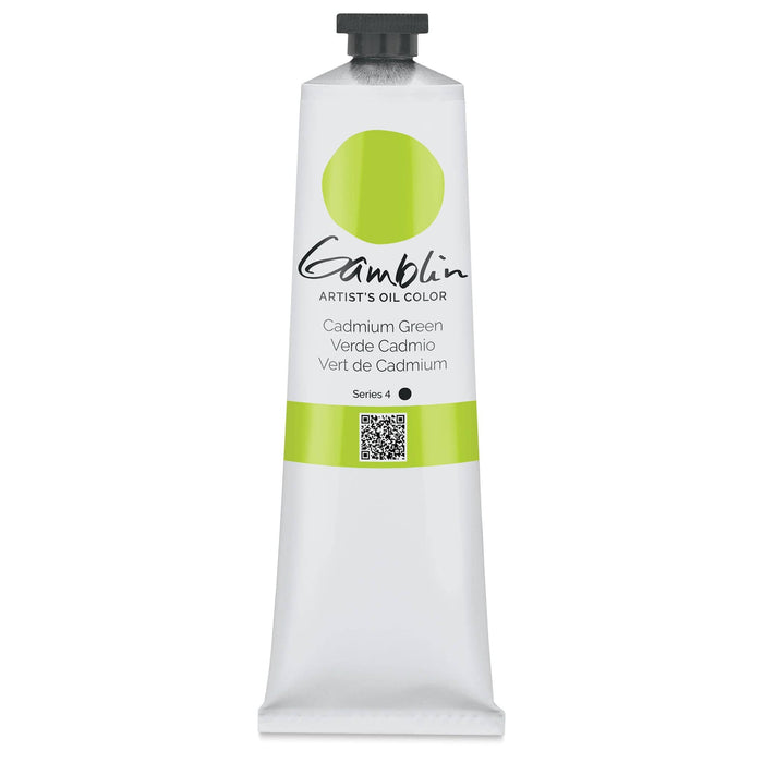 GAMBLIN ARTIST OILS GAMBLIN 150ml Cadmium Green Gamblin Oil