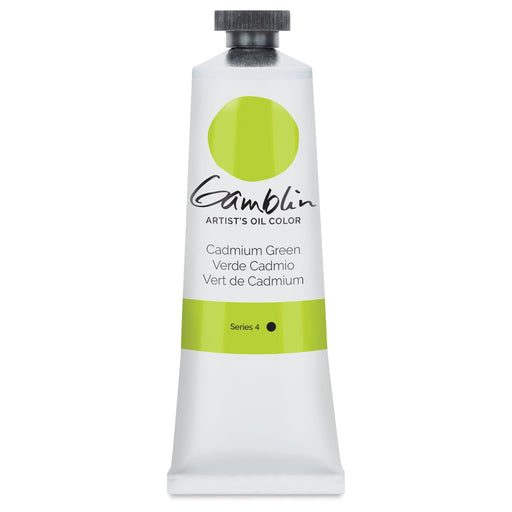 GAMBLIN ARTIST OILS GAMBLIN 37ml Cadmium Green Gamblin Oil