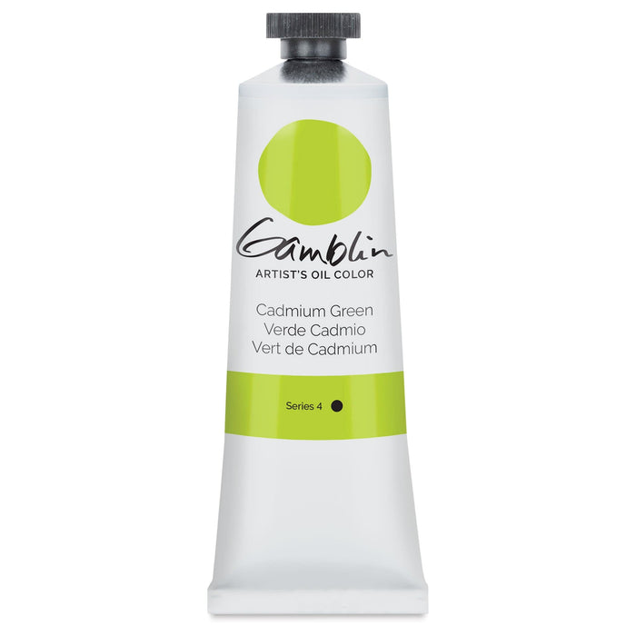 GAMBLIN ARTIST OILS GAMBLIN 37ml Cadmium Green Gamblin Oil