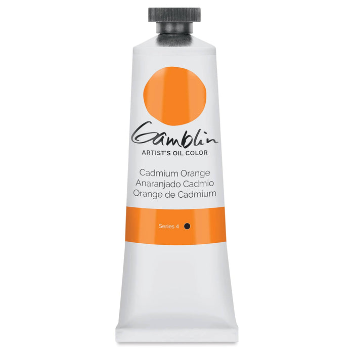 GAMBLIN ARTIST OILS GAMBLIN 37ml Cadmium Orange Gamblin Oil
