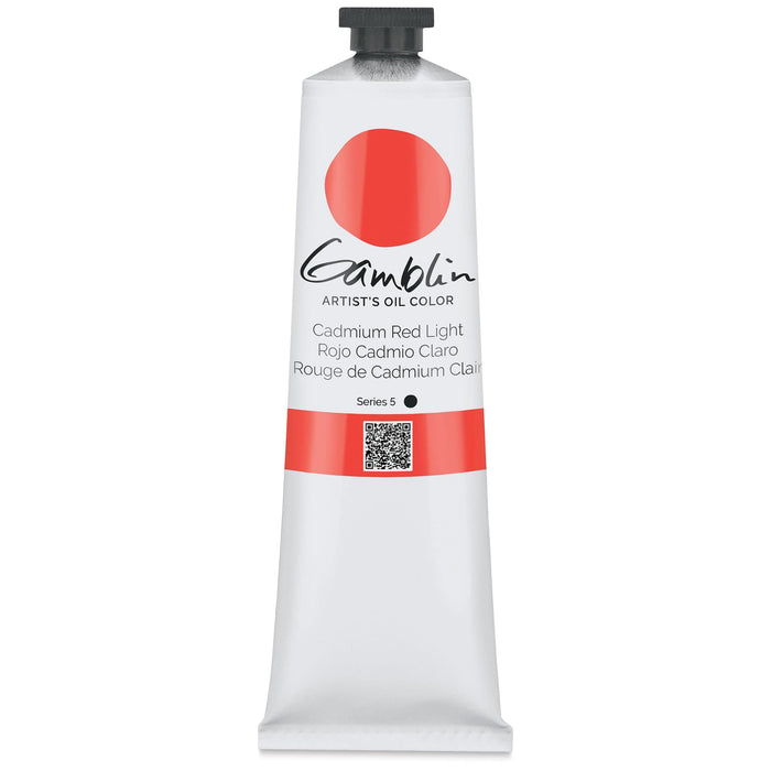 GAMBLIN ARTIST OILS GAMBLIN 150ml Cadmium Red Light Gamblin Oil