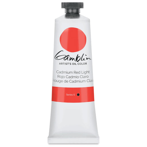 GAMBLIN ARTIST OILS GAMBLIN 37ml Cadmium Red Light Gamblin Oil