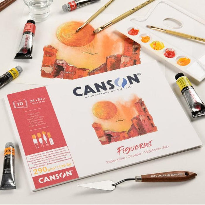 Canson Figueras 290gsm Textured Oil Paper