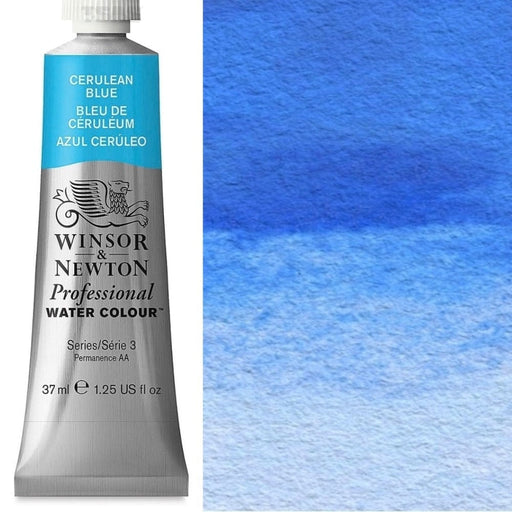 WINSOR & NEWTON WATERCOLOURS WINSOR & NEWTON Cerulean Blue 137 Winsor & Newton Watercolours 37ml