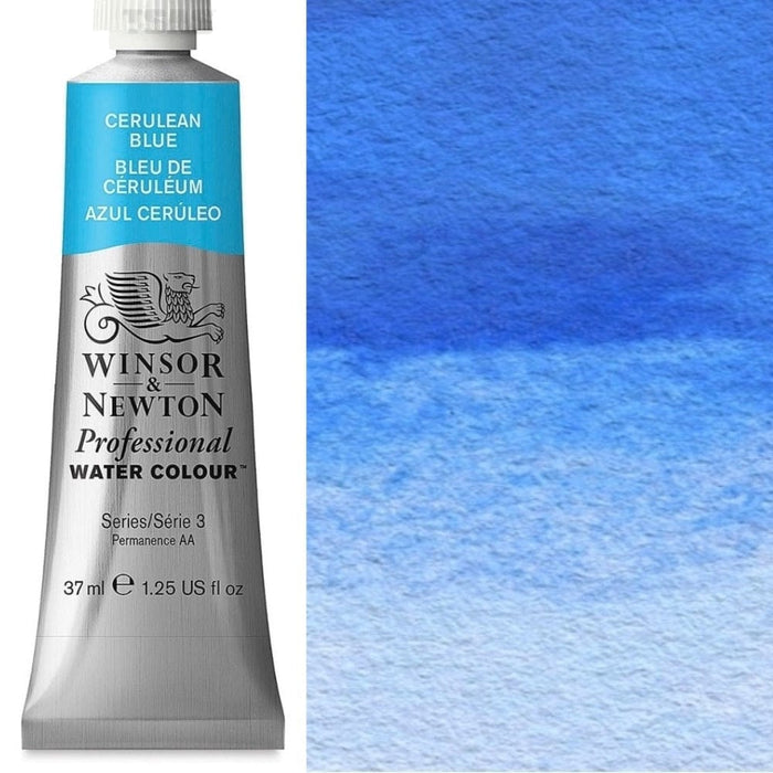 WINSOR & NEWTON WATERCOLOURS WINSOR & NEWTON Cerulean Blue 137 Winsor & Newton Watercolours 37ml