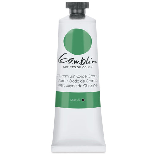GAMBLIN ARTIST OILS GAMBLIN 37ml Chromium Oxide Green Gamblin Oil