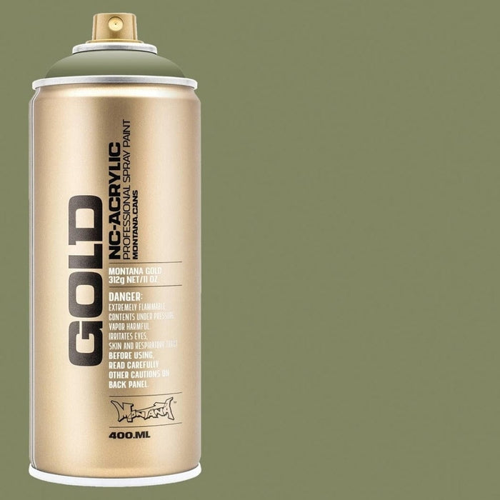 MONTANA MONTANA CL6410 Montana Gold Cans Manilla Green 400ml